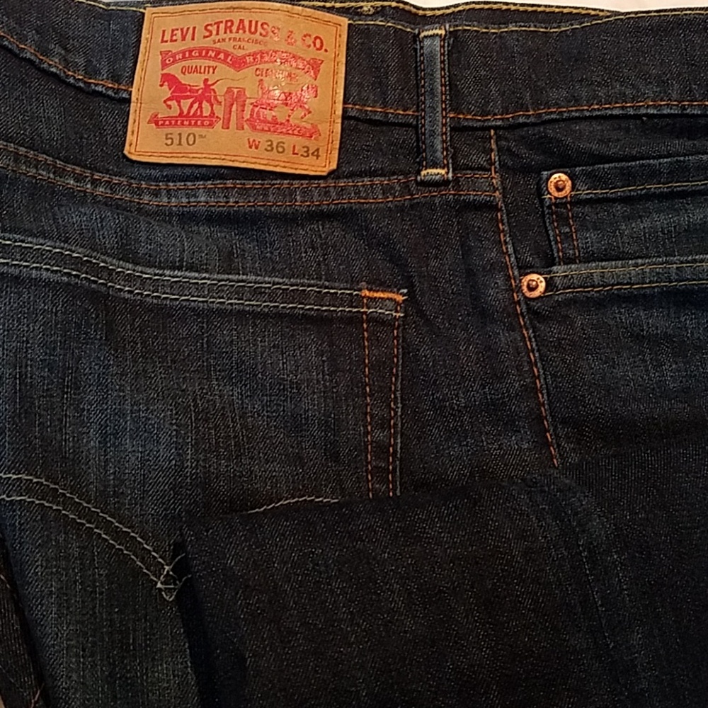 Levi Strauss blue jeans